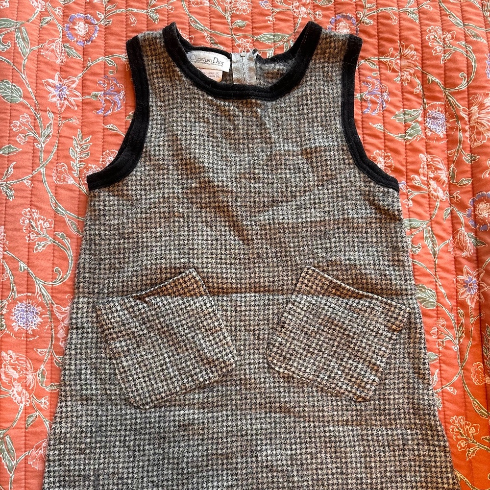 Vintage Christian Dior Girls Dress!